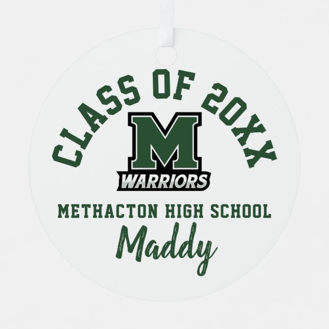 Methacton High School Ornament Weihnachtsfeiertag (Vorderseite)