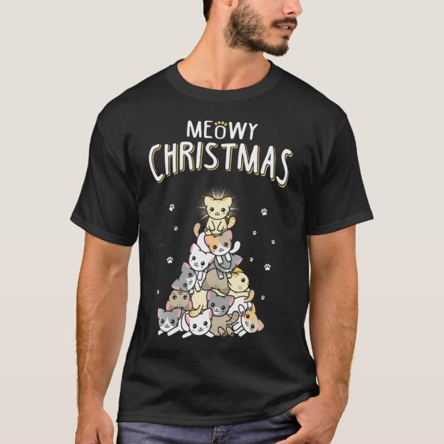 Methan Christmas T-Shirt (Vorderseite)