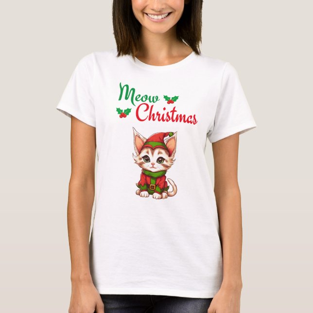 Methan Christmas T-Shirt (Vorderseite)