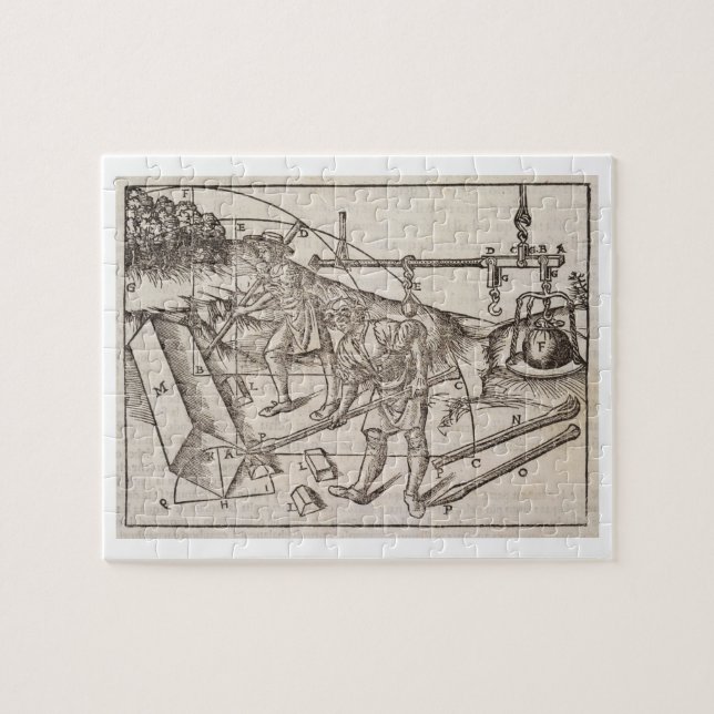 Methoden der Bewegung der Steinblöcke, von 'Di Puzzle (Horizontal)