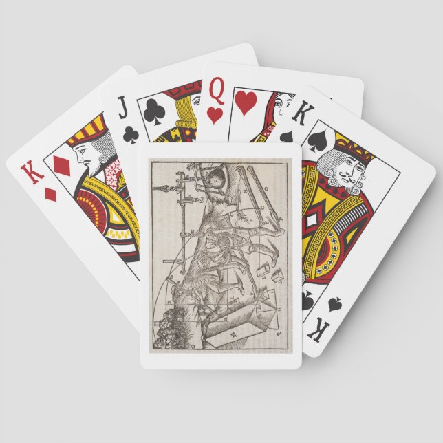 Methoden der Bewegung der Steinblöcke, von 'Di Spielkarten (Rückseite)