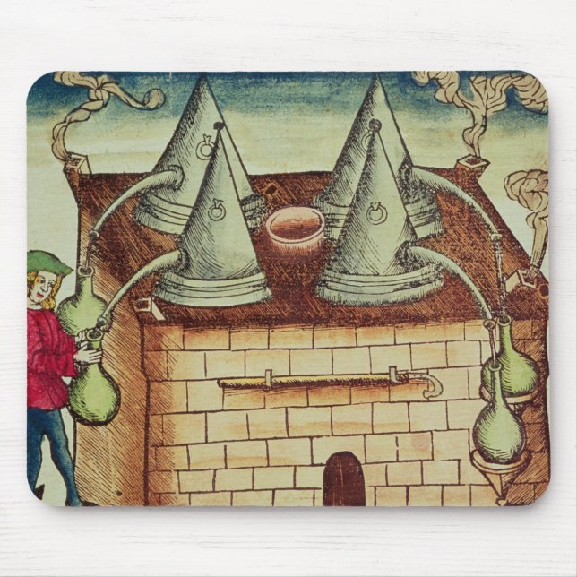 Methoden der Destillation Mousepad (Vorne)
