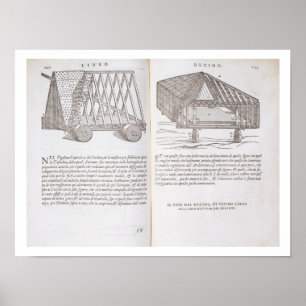 Methoden des Transportierens der vorfabrizierten Poster