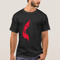 Methodist Flag Pocket Christlich Cross Methodik T