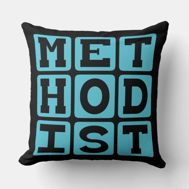Methodist, Protestantischer Christentum Kissen (Vorderseite)