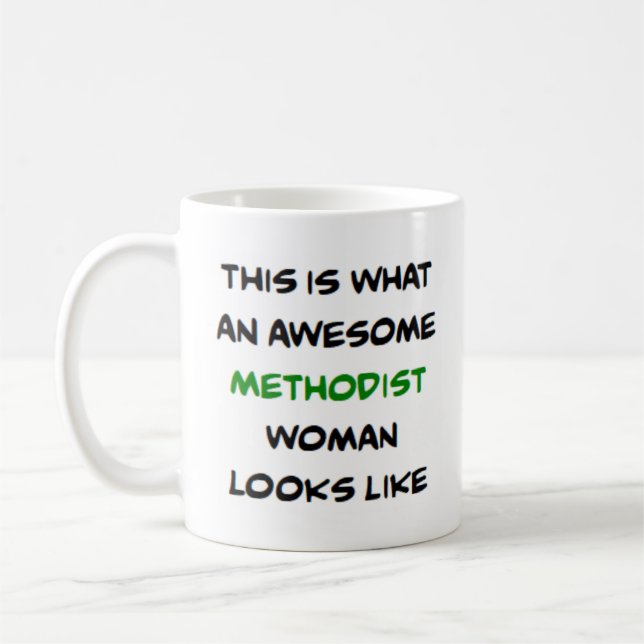 Methodistin, großartig kaffeetasse (Links)