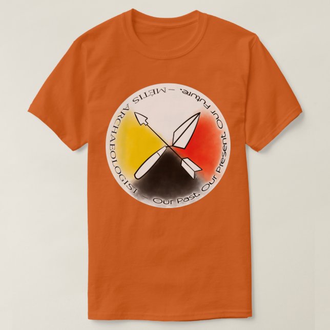 Metis Archäologe T-Shirt (Design vorne)