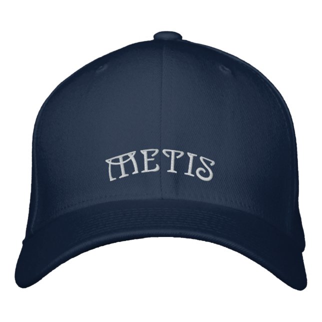 Metis bestickt Baseball Cap Metis Hats & Geschenke Bestickte Baseballkappe (Vorderseite)