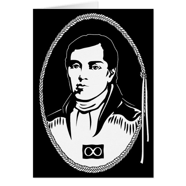 Metis Card Cuthbert Grant Art Cards (Vorne)