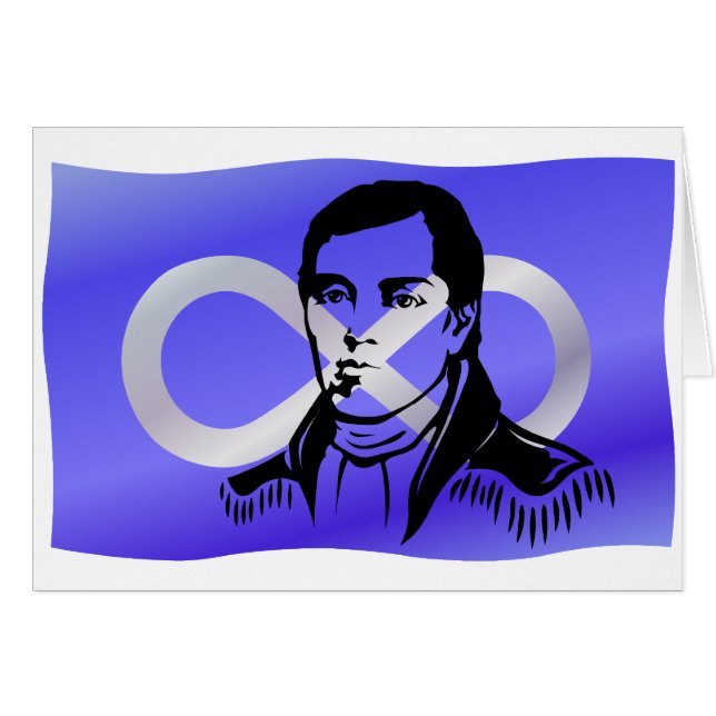 Metis Card Cuthbert Grant Art Cards - Persönlich g (Vorderseite (Horizontal))