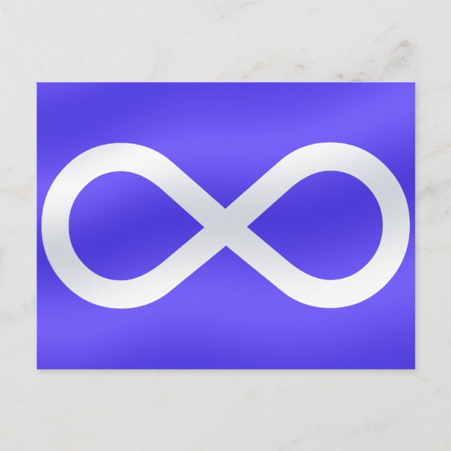 Metis Flag Cards First Nations Art Cards Metis Postkarte (Vorderseite)