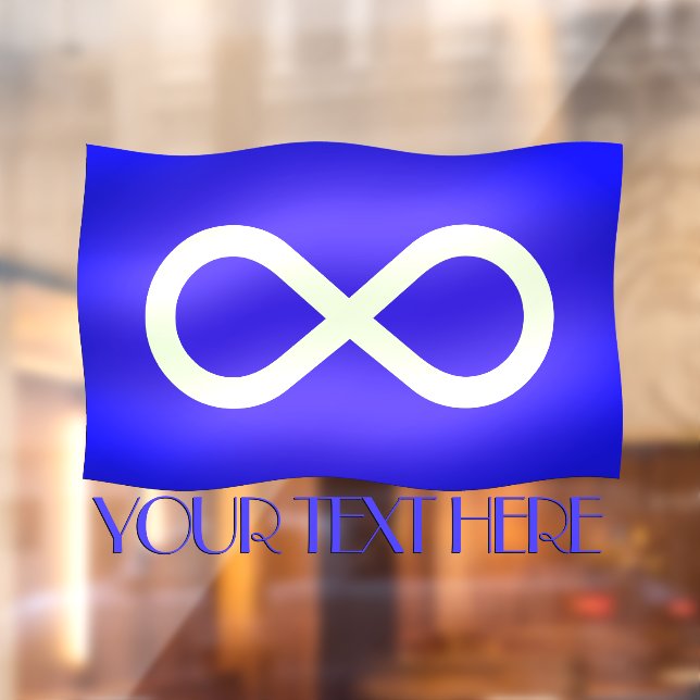 Metis Flag Decals Personalisieren von Metis-Fenste Fensteraufkleber (Blatt 2)