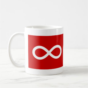 Metis-Flagge, Métis-Flagge Kaffeetasse