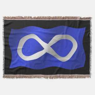Metis Flaggen-Decken-erste Nations-Wurfs-Decken Decke