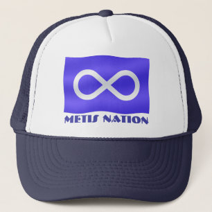 Metis Flaggen-Kappe personalisierte Metis Truckerkappe