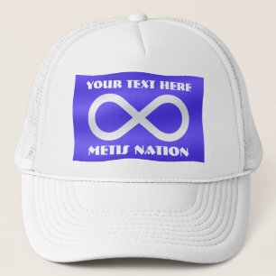 Metis Flaggen-Kappe personalisierte Metis Truckerkappe