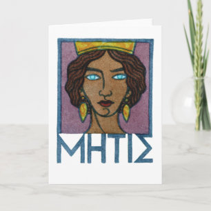 Metis Greeting Card Karte
