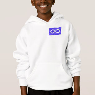 Metis Jacke Metis Flag Kinder Sportjacke Kapuzenpu Hoodie