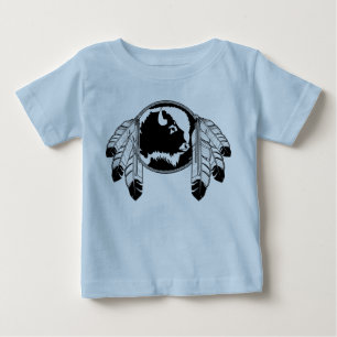 Metis-Kleinkind-Shirt Einheimische Wildtier-Kunst  Baby T-shirt