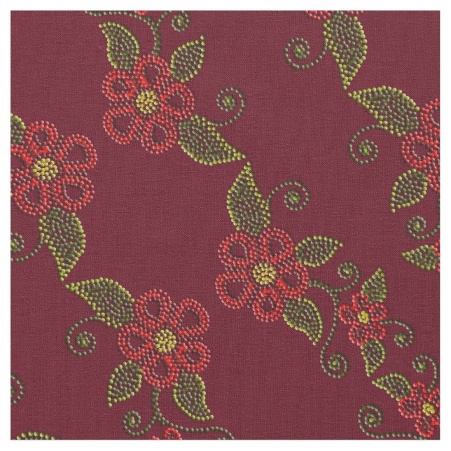 Metis Kunst-Gewebe-gebürtige bördelnde Stoff (Nahaufnahme)