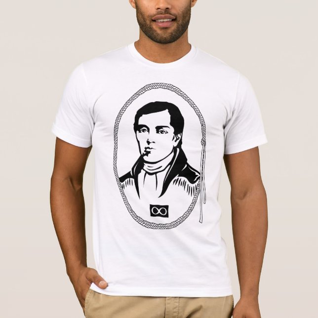 Metis Nation Shirts Cuthbert Grant Metis T - Shirt (Vorderseite)