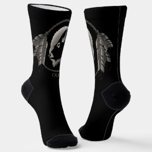 Metis-Nationen Socken Native Stammesbüffel Socken 