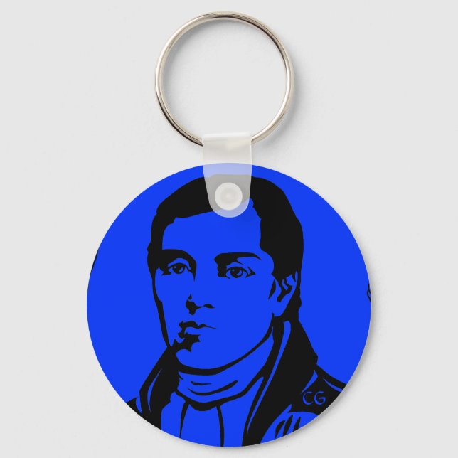 Metis Pride Schlüsselanhänger Metis Leader Cuthber (Vorderseite)