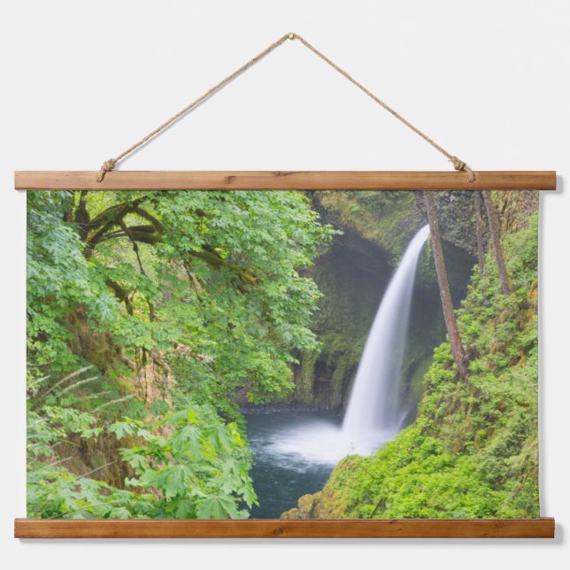 Metlako Falls Wandteppich Mit Holzrahmen (Vorne)