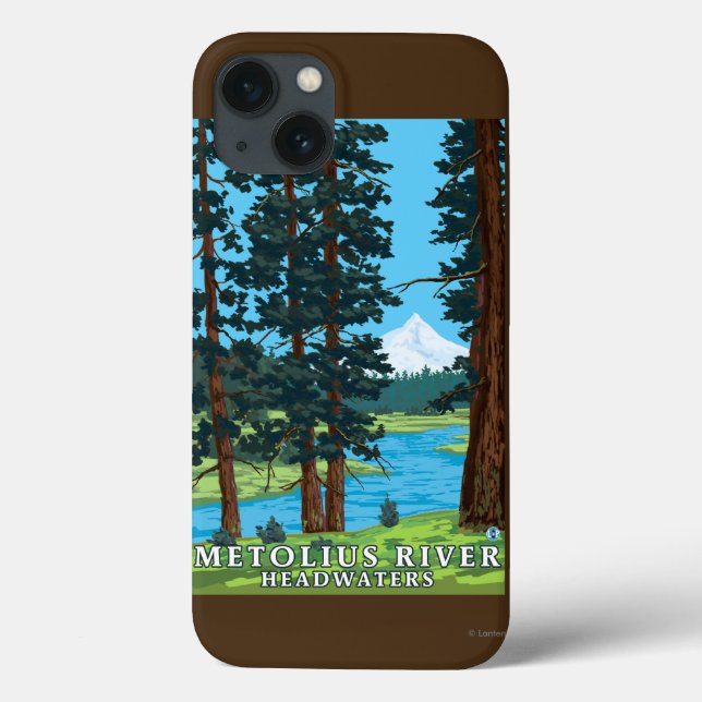 Metolius River Headwater, Oregon Case-Mate iPhone Hülle (Rückseite)