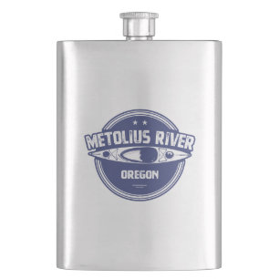 Metolius River Oregon Kayaking Flachmann