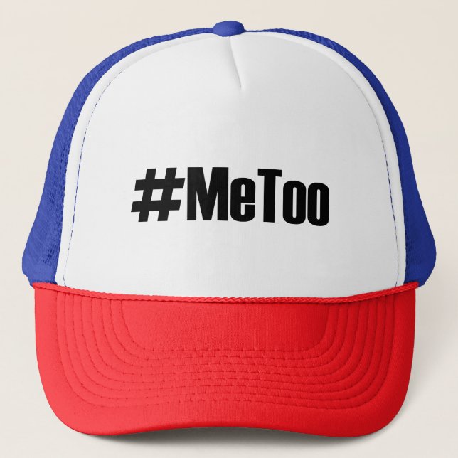 #MeToo - Me too-Kampagne Truckerkappe (Vorderseite)