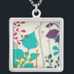 Metro Garden III Versilberte Kette<br><div class="desc">floral</div>