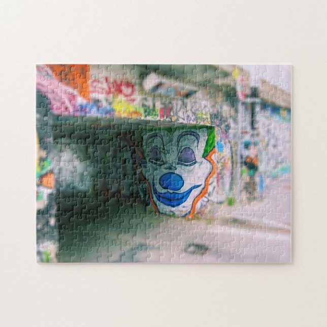 Metro Graffiti - Mailand, Italien - Puzzle Mailand (Horizontal)