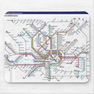 Metro Mousepad Frankfurt