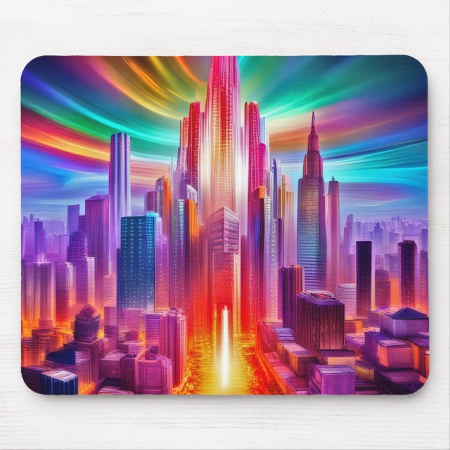 Metro Rainbow Mousepad (Vorne)