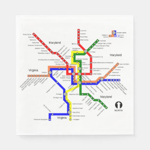 Metro-Washington Serviette