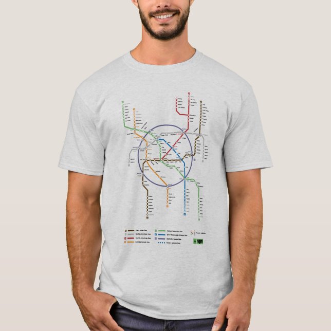 Metro-Welt T-Shirt (Vorderseite)