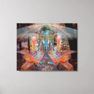 MetroForest Wrapped Canvas Leinwanddruck