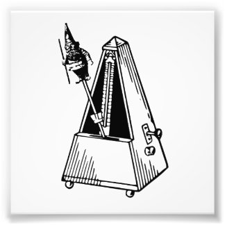 Metrognome Musical Metronome Fotodruck
