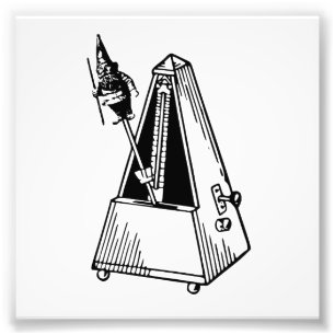 Metrognome Musical-Taktmesser Fotodruck