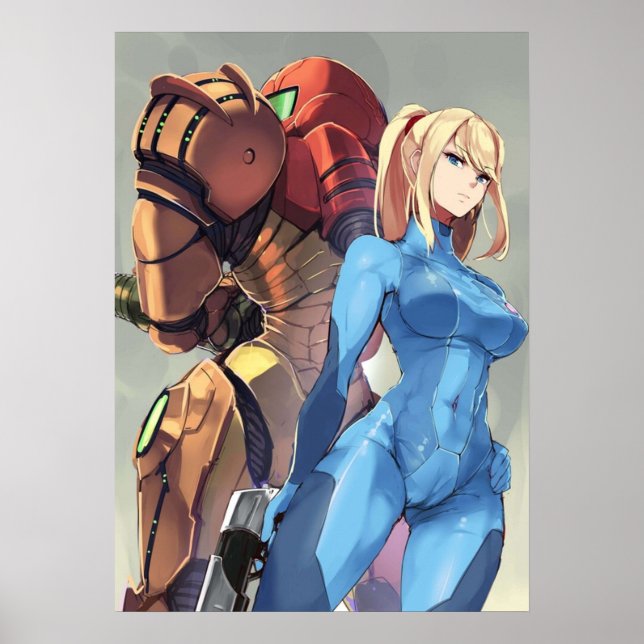 Metroid Samus Aran Poster (Vorne)