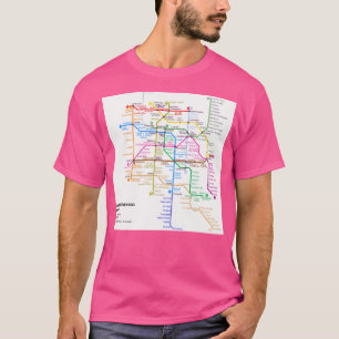 Metrokarte in Mexico City T-Shirt