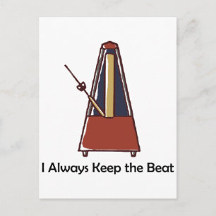 Metronom Postkarte