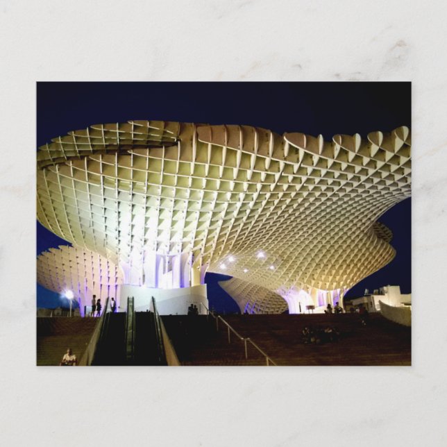Metropol Parasol, Sevilla Postkarte (Vorderseite)