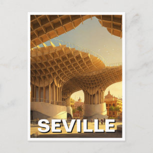 Metropol Parasol Sevilla Spanien Reisen Postkarte
