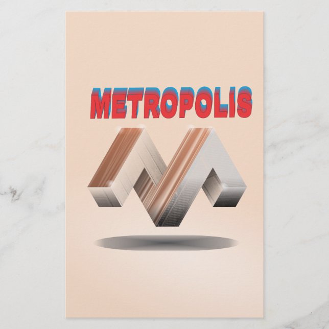 Metropole 1 briefpapier (Vorderseite)