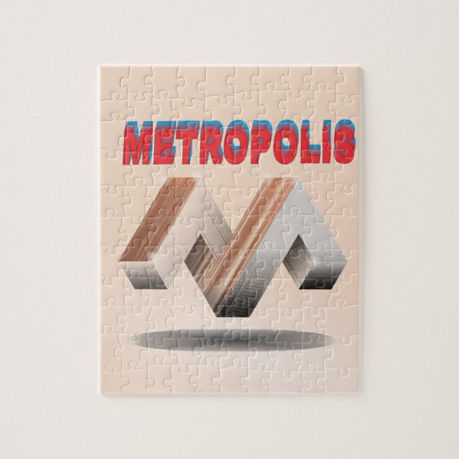 Metropole 1 puzzle (Vertikal)