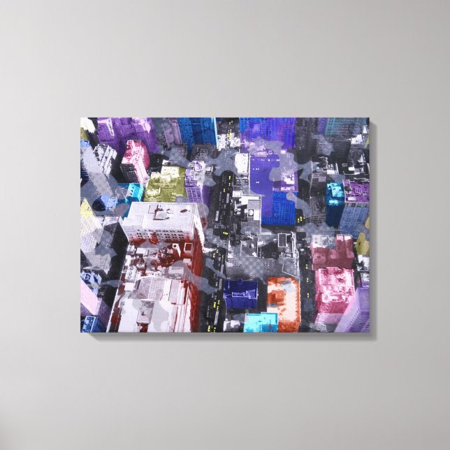 Metropole III Leinwanddruck (Vorderseite)