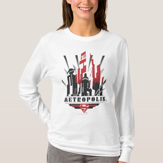 Metropolis Art Deco T-Shirt (Vorderseite)