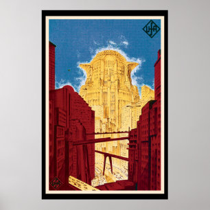 Metropolis Filmplakat Poster